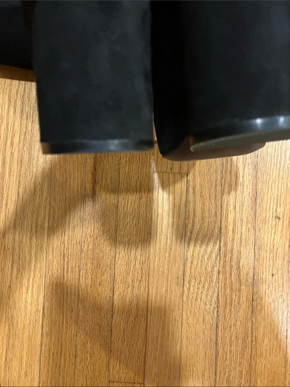 Cole Haan Black Over-the-Knee Suede Block Heel Boots